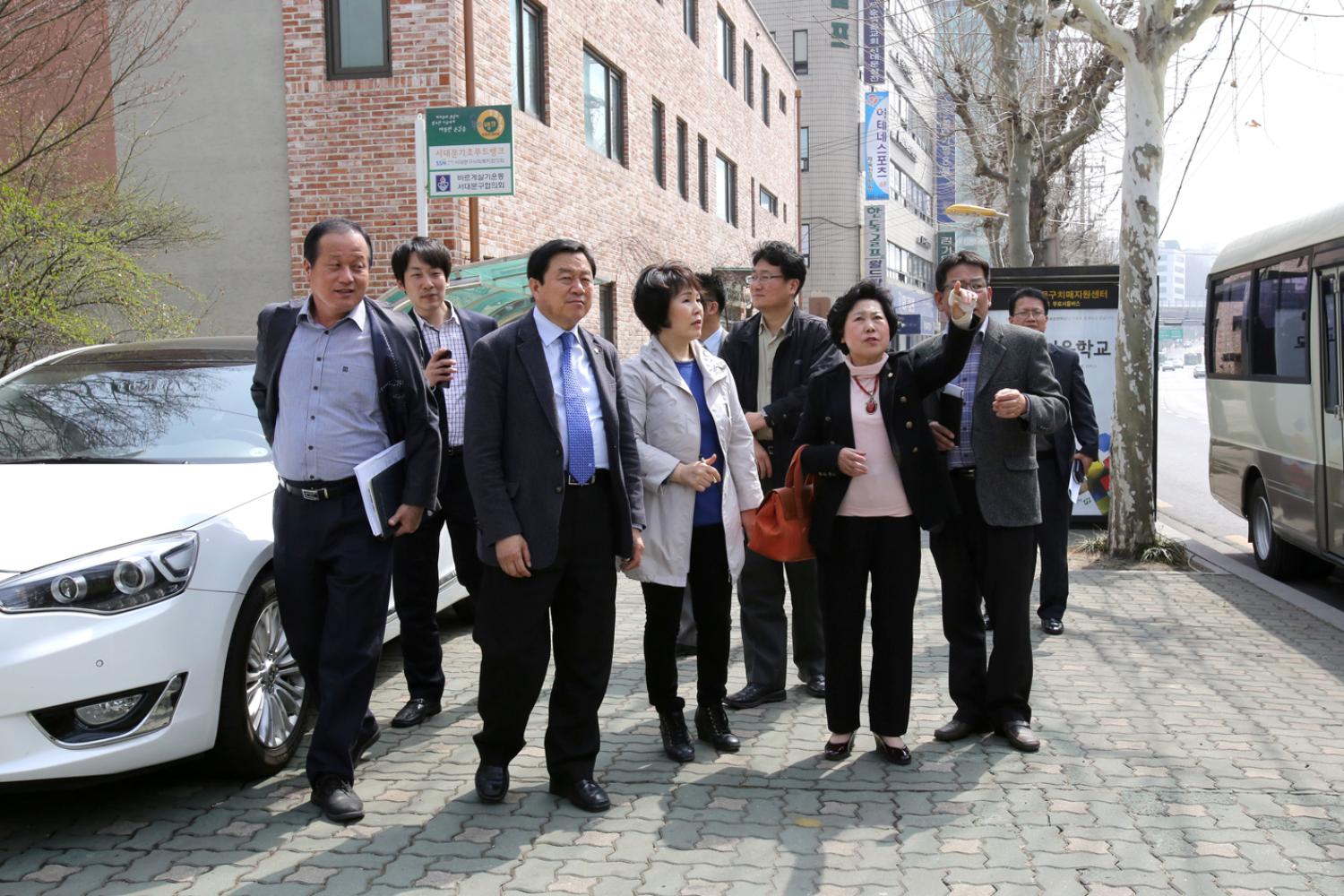 재정건설 현장방문-서대문구 재활용센터