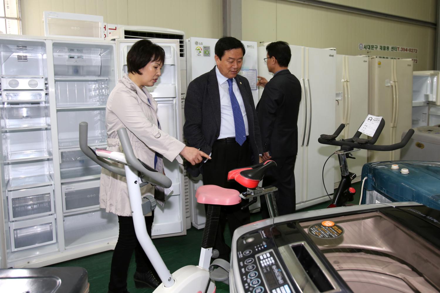 재정건설 현장방문-서대문구 재활용센터