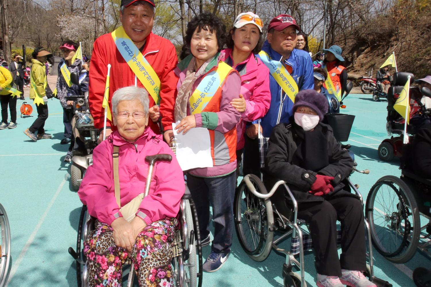 북한산 무장애 자락길 걷기 행사「동행」참석
