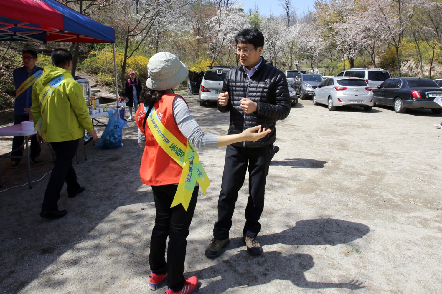 북한산 무장애 자락길 걷기 행사「동행」참석