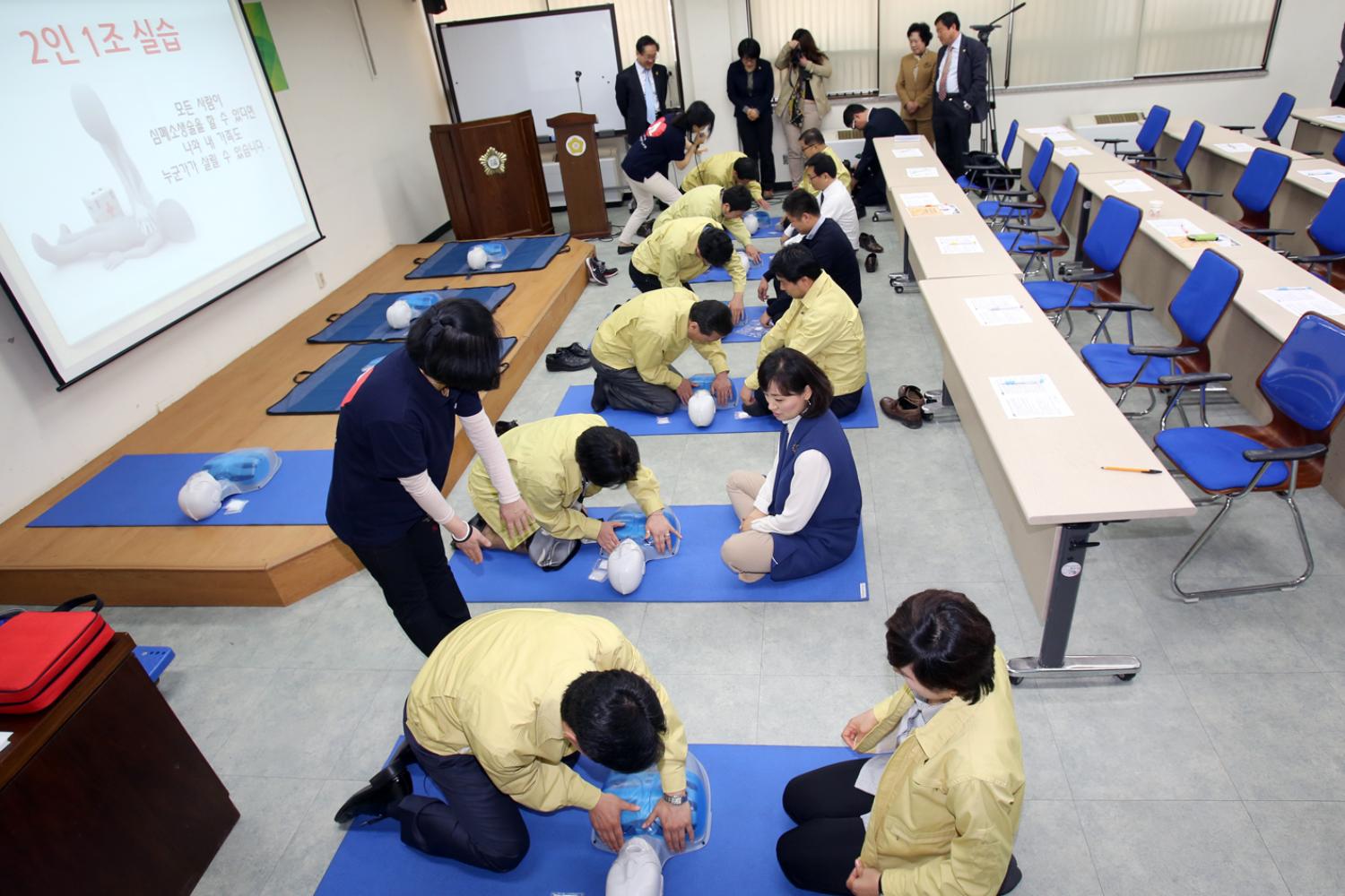 서대문구의회, 구조 및 응급처치(심폐소생술) 특별교육 실시