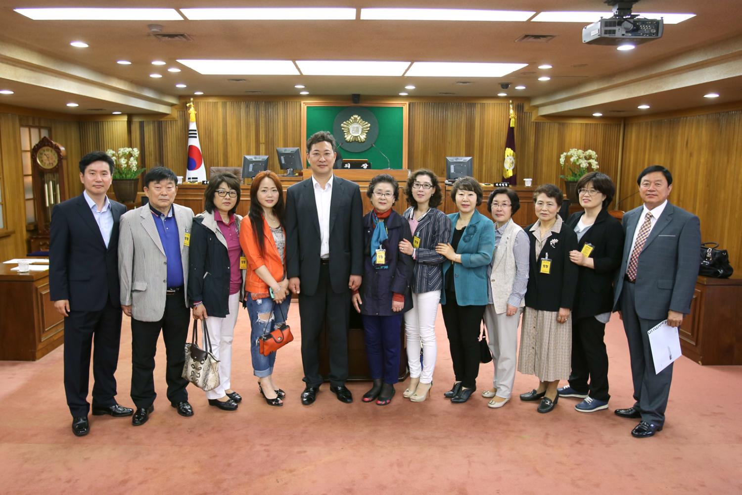 연희동 주민자치위원회 의회방문