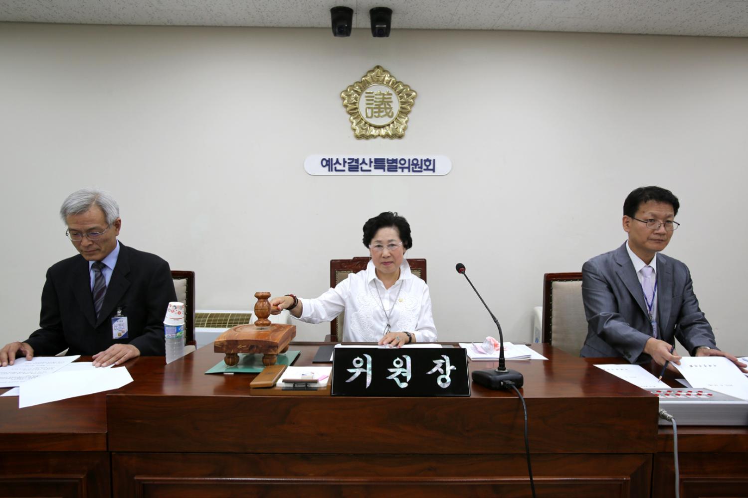 제216회 제1차 정례회 예산결산위원회(위원장, 부위원장 선임의 건)