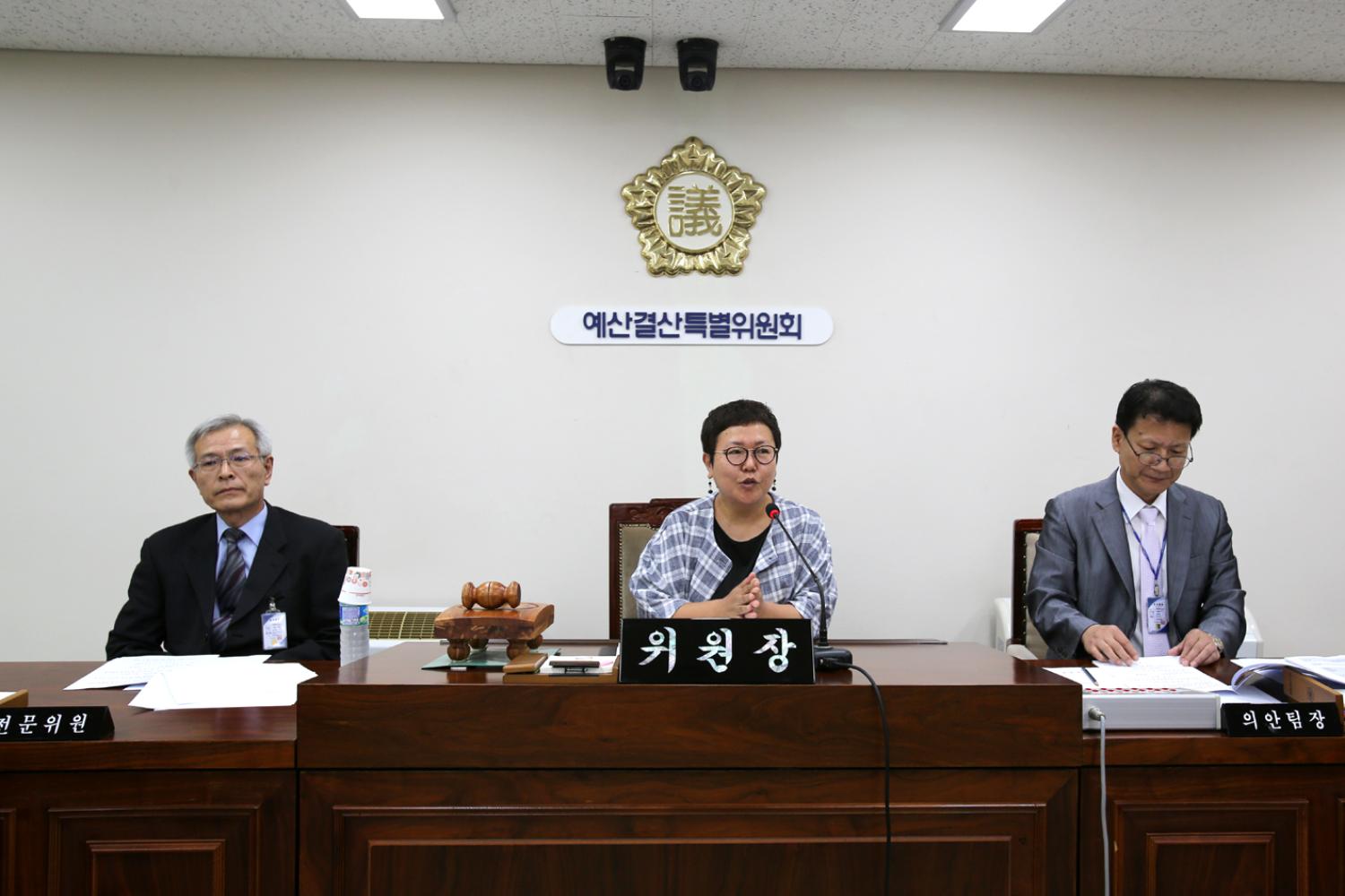 제216회 제1차 정례회 예산결산위원회(위원장 부위원장 선임의 건)