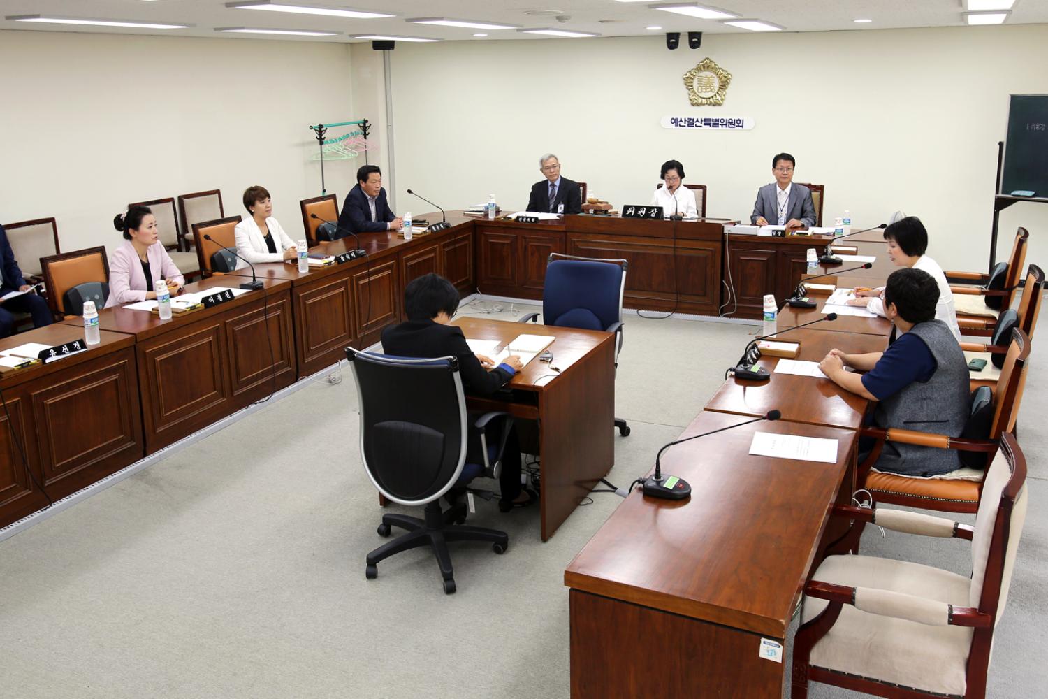 제217회 임시회 예산결산특별위원회 위원장 부위원장 선임의 건