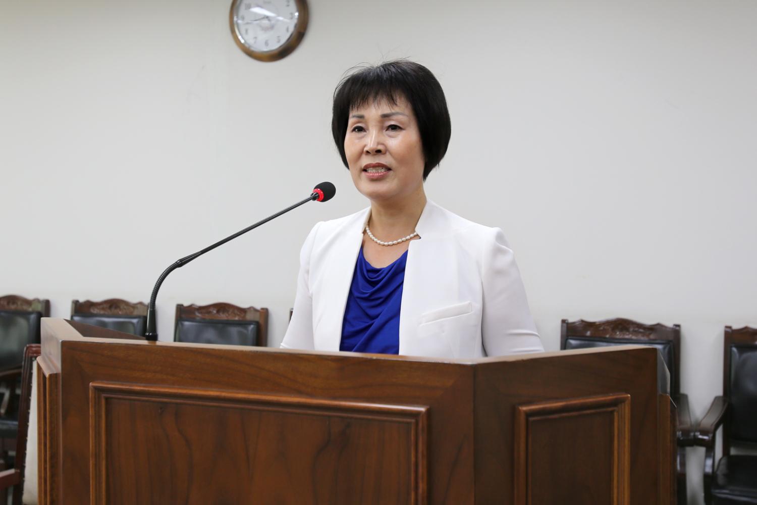 제217회 임시회 예산결산특별위원회  부위원장 인사말씀