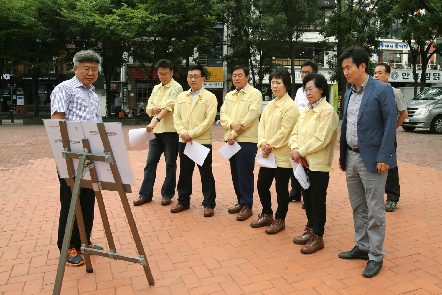 관내 하수관거 1개소 (신촌 현대백화점 주변 침수방지 공사현장)-재정건설위원회