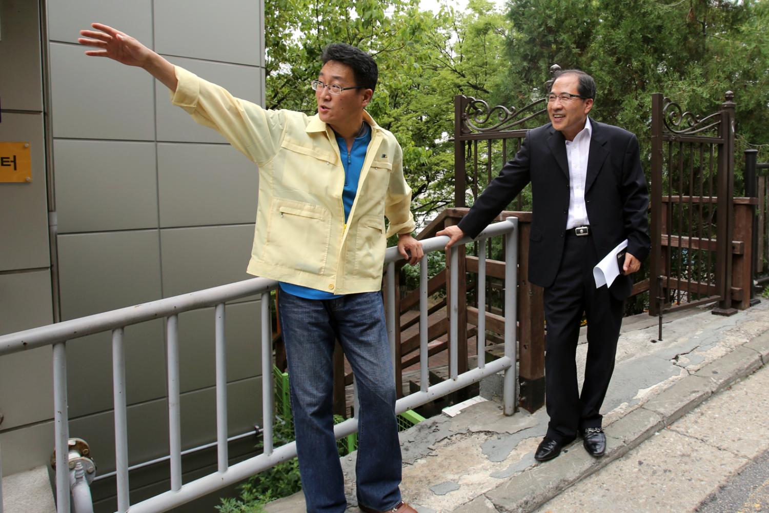 신촌 연세로 일대 - 재정건설위원회 현장방문