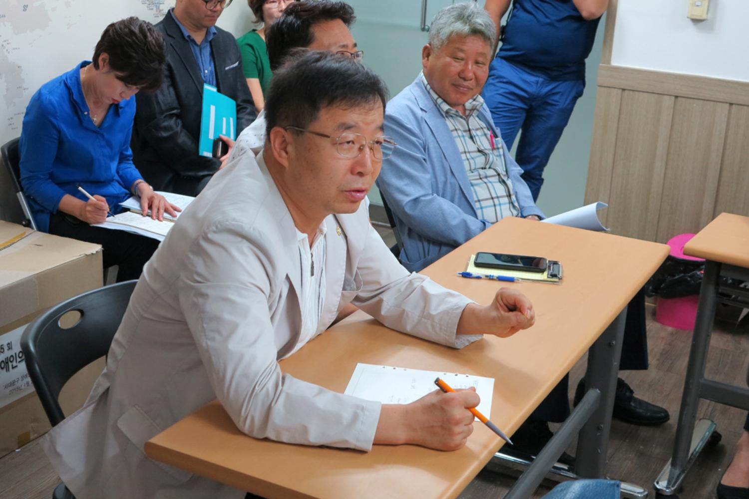 한국농아인협회 서울특별시협회 서대문구지부(수화통역센터)-행정복지위원회 현장방문