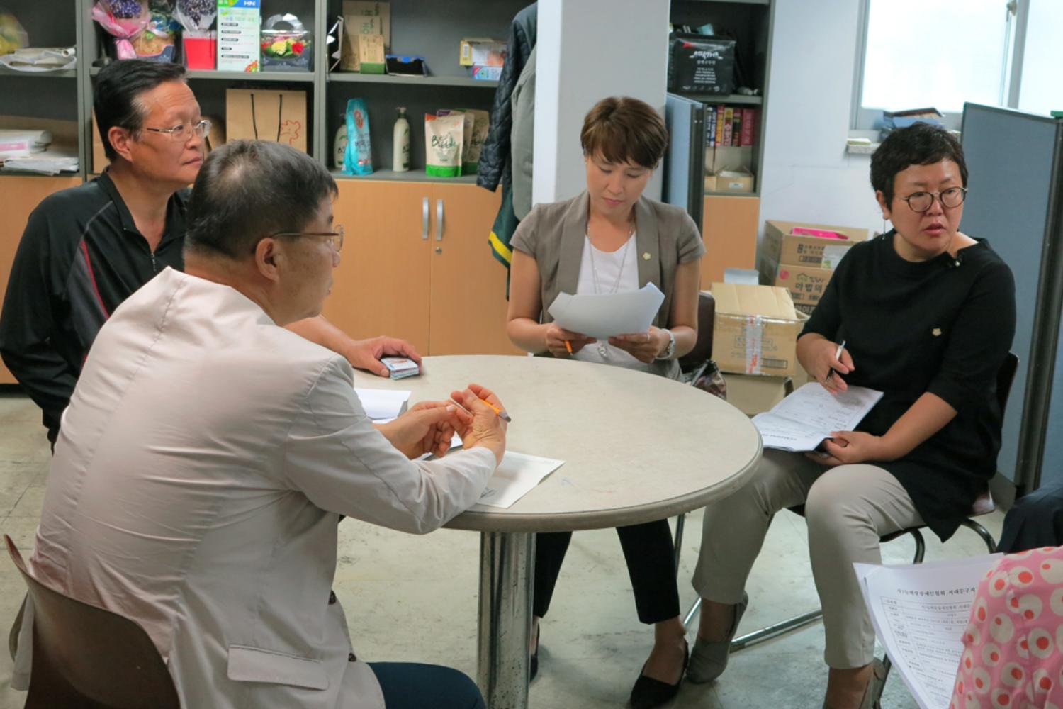 늘해랑장애인협회 서대문구지부-행정복지위원회 현장방문