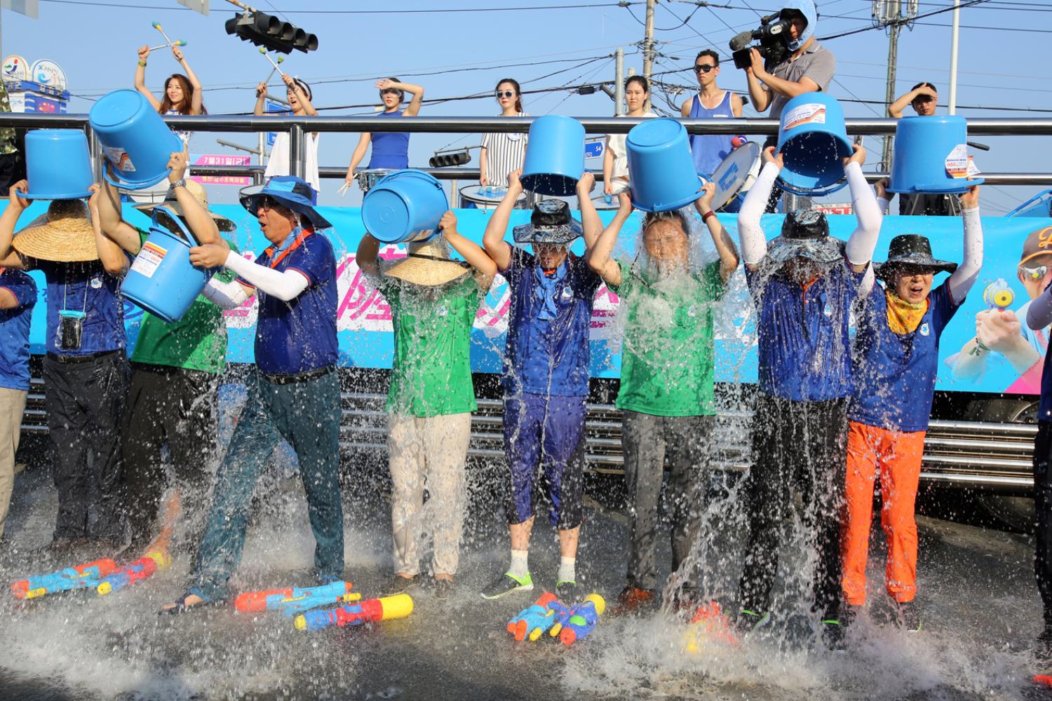 제8회 정남진 물축제 방문