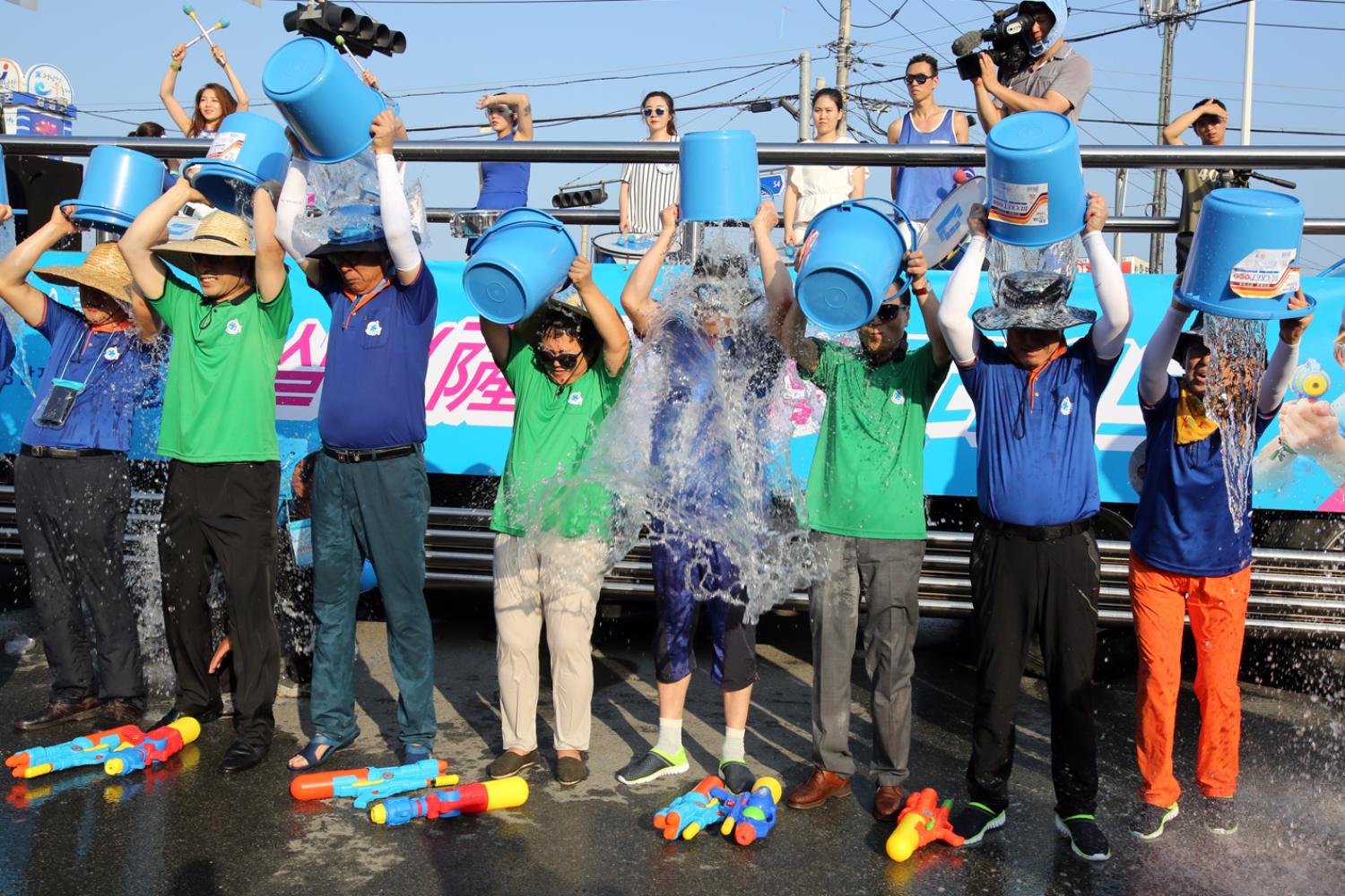 제8회 정남진 물축제 방문