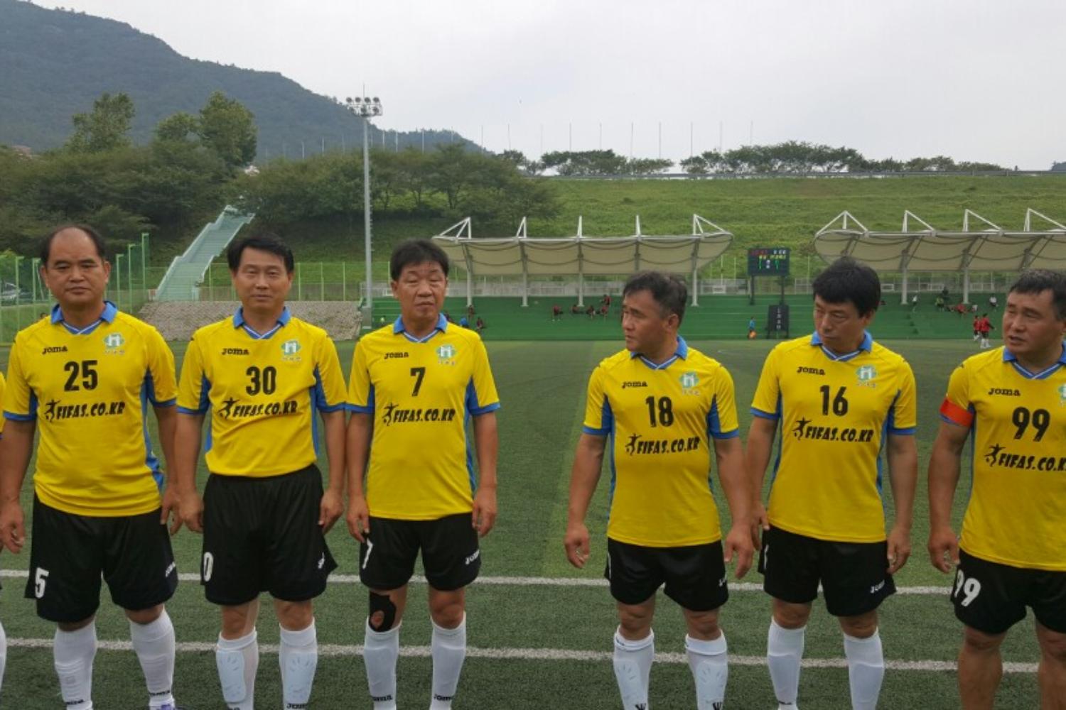 제34회 연합회장기 국민생활체육 전국축구대회-해남공설운동장(핸드폰 사진제공