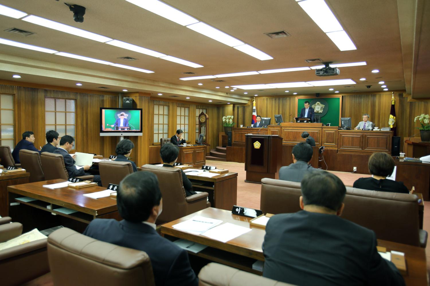 제218회 임시회 제1차 본회의