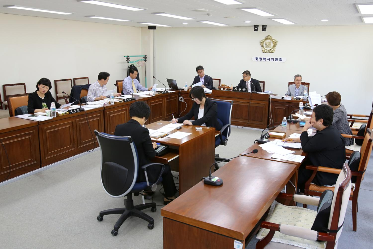 제218회 임시회 행정복지위원회