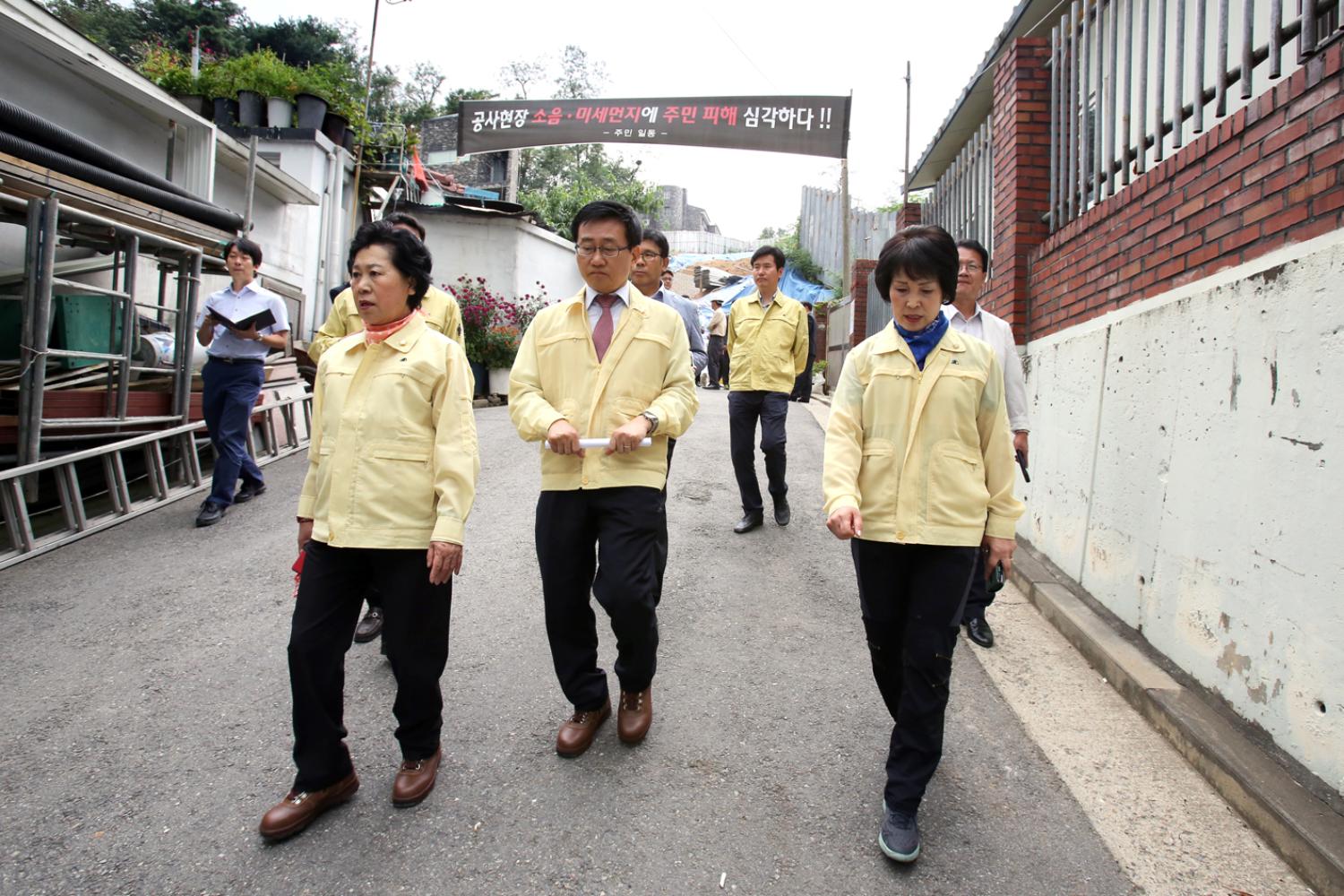제218회 임시회 재정건설위원회 현장방문 5
