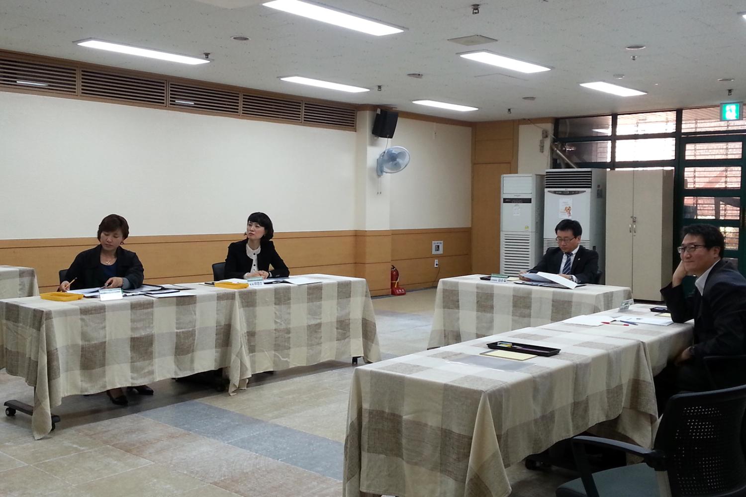 민간위탁 시설 점검 B반 (의안팀 사진제공)