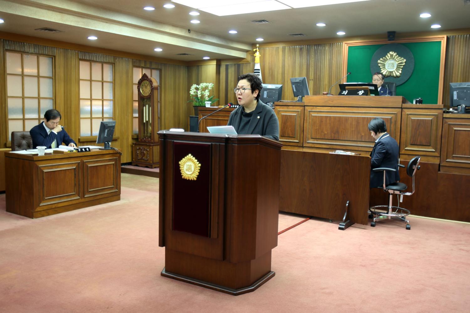 제222회 임시회 제2차 본회의 구정질문 5