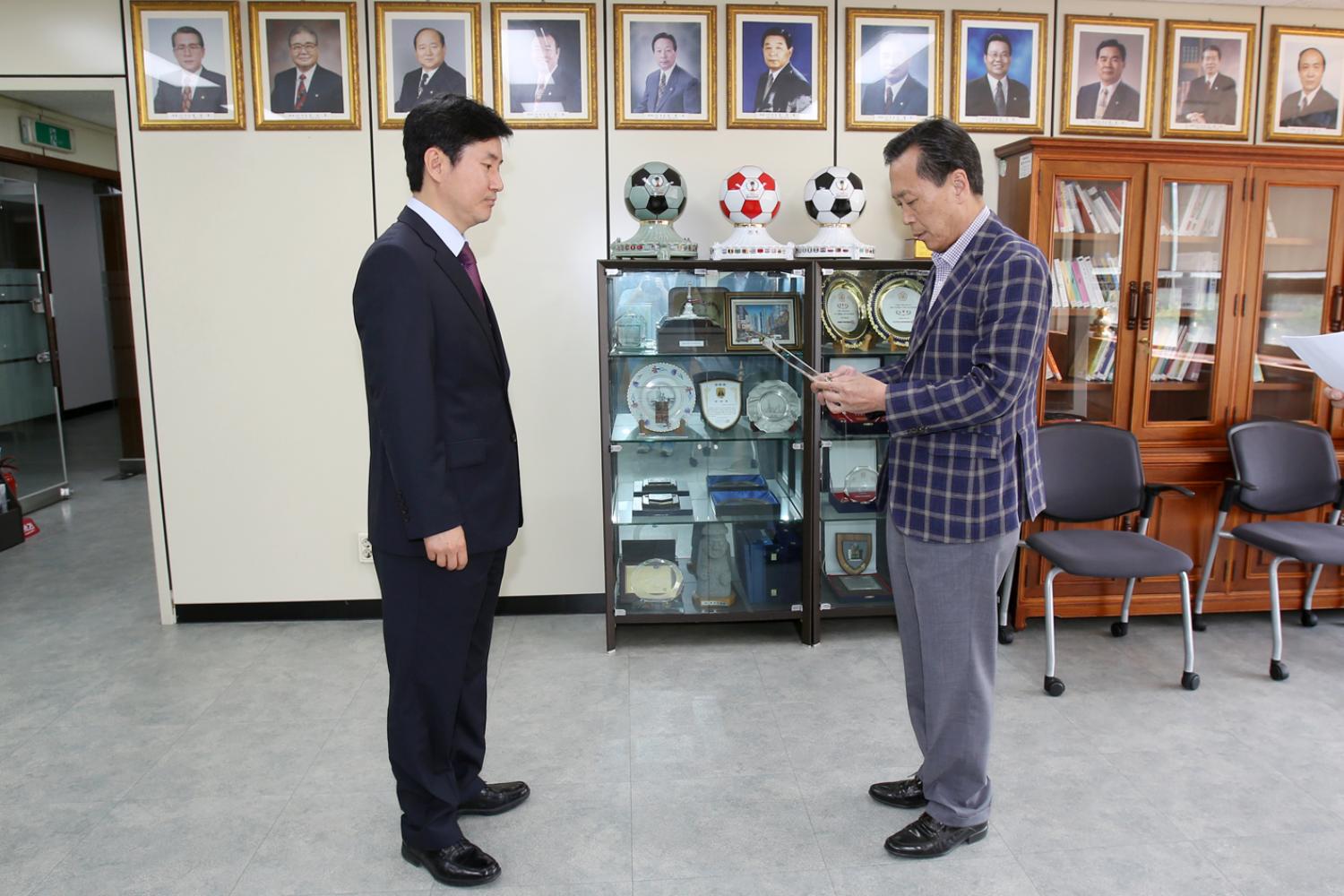 서울특별시구의회 의회운영위원장협의회 공로패 수여식 3