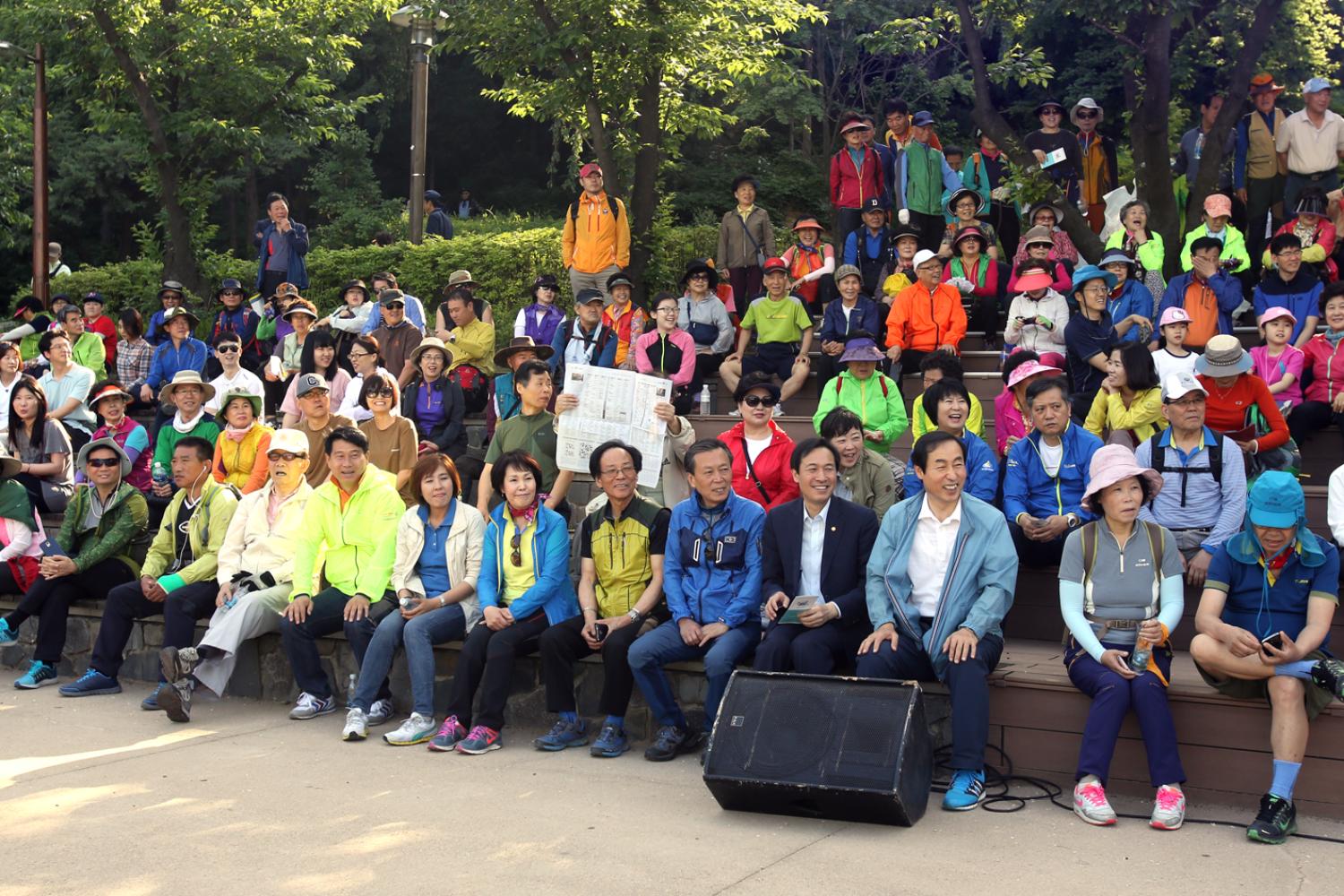 서대문안산 아카시아꽃길 가족걷기 9