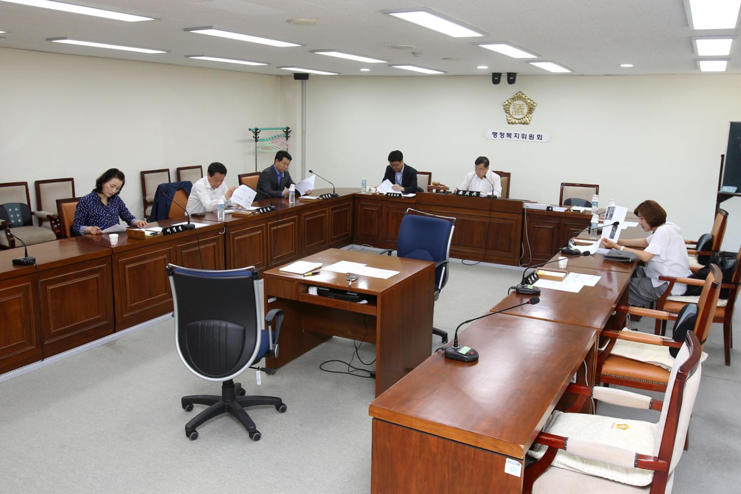 행정복지위원회 도시관리공단 행정사무조사