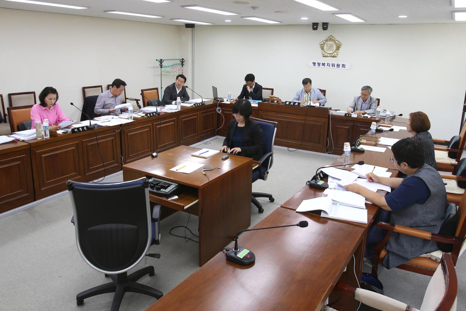 행정복지위원회 도시관리공단 행정사무조사