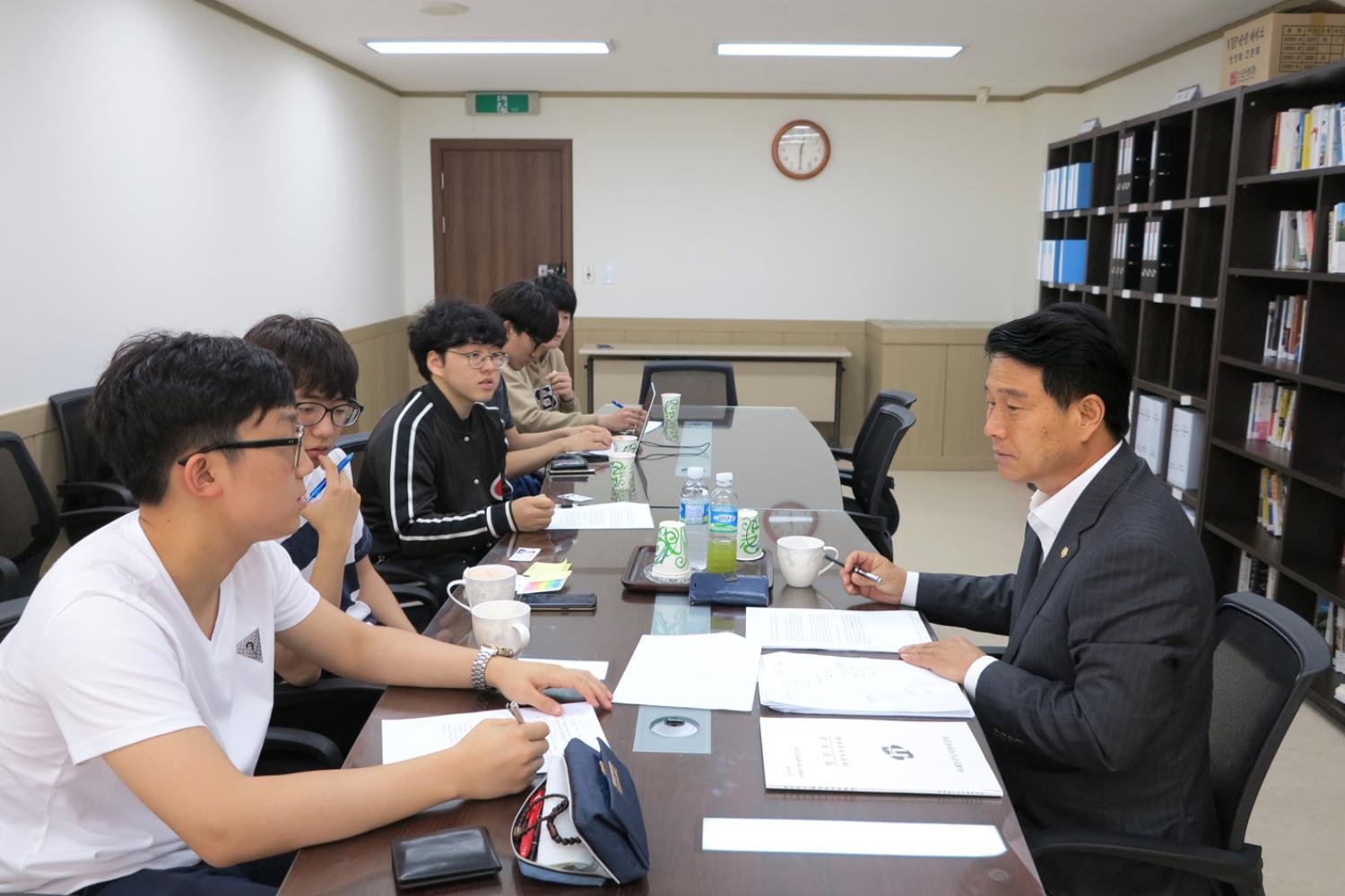 창의 체험의 날-인창고등학교 의회방문(의정홍보 자료제공) 4