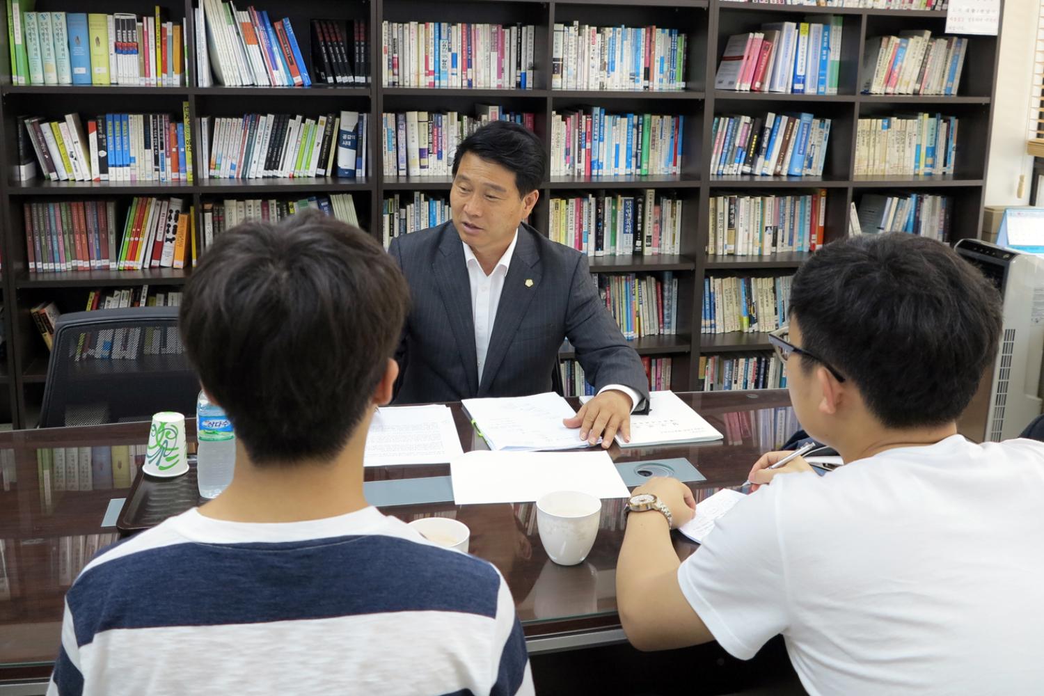 창의 체험의 날-인창고등학교 의회방문(의정홍보 자료제공) 2