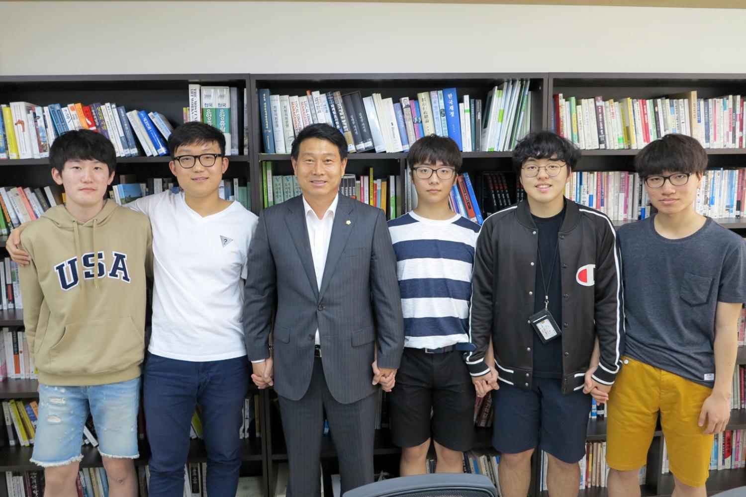 창의 체험의 날-인창고등학교 의회방문(의정홍보 자료제공)
