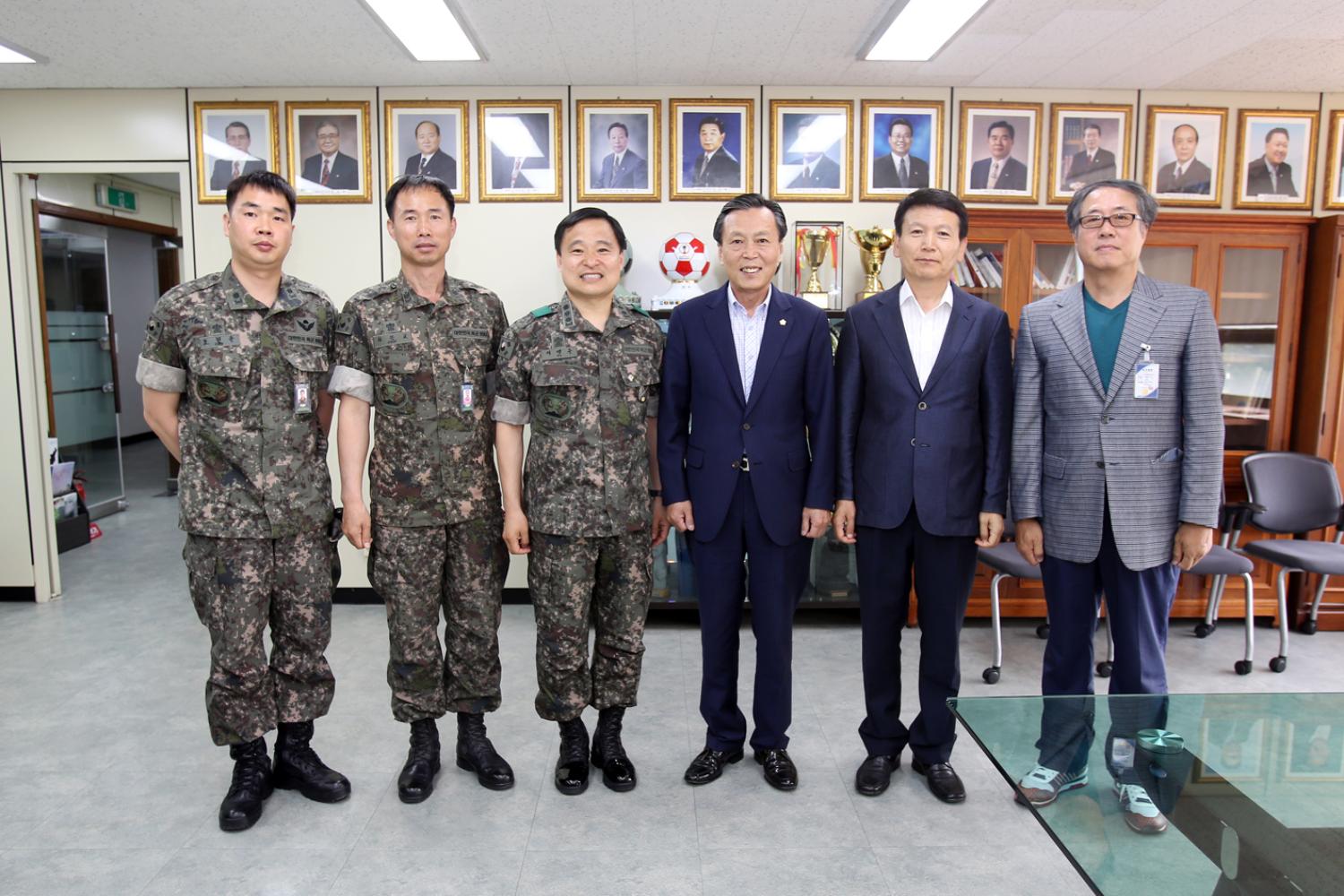 수도경비단장과의 간담회 3
