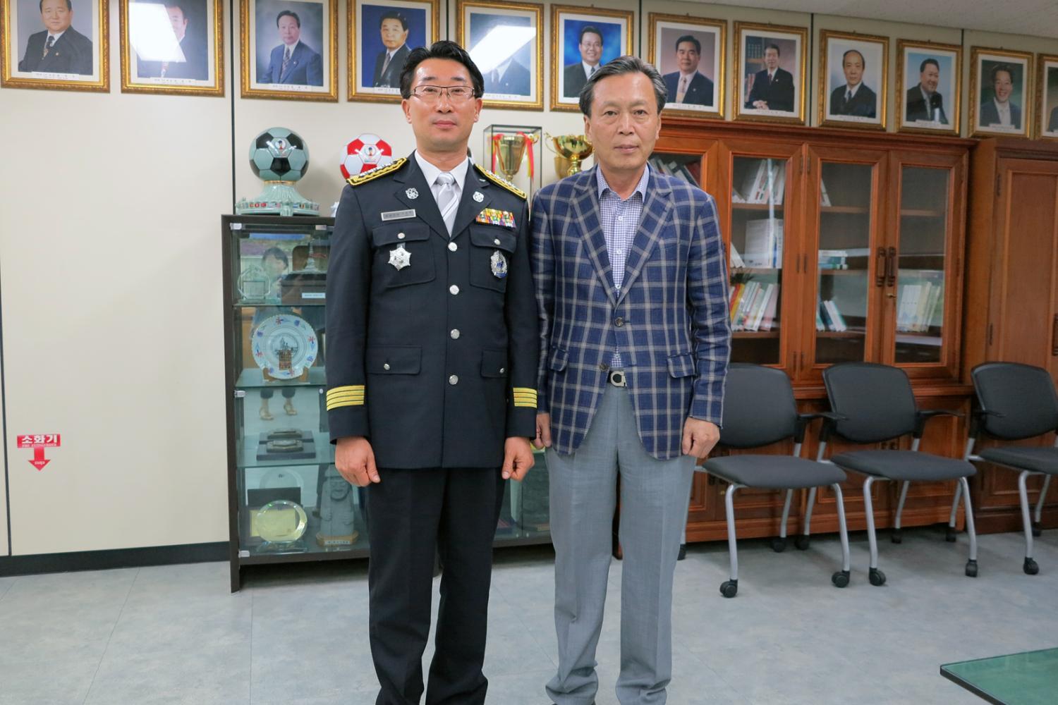 서대문소방서 서장과의 간담회