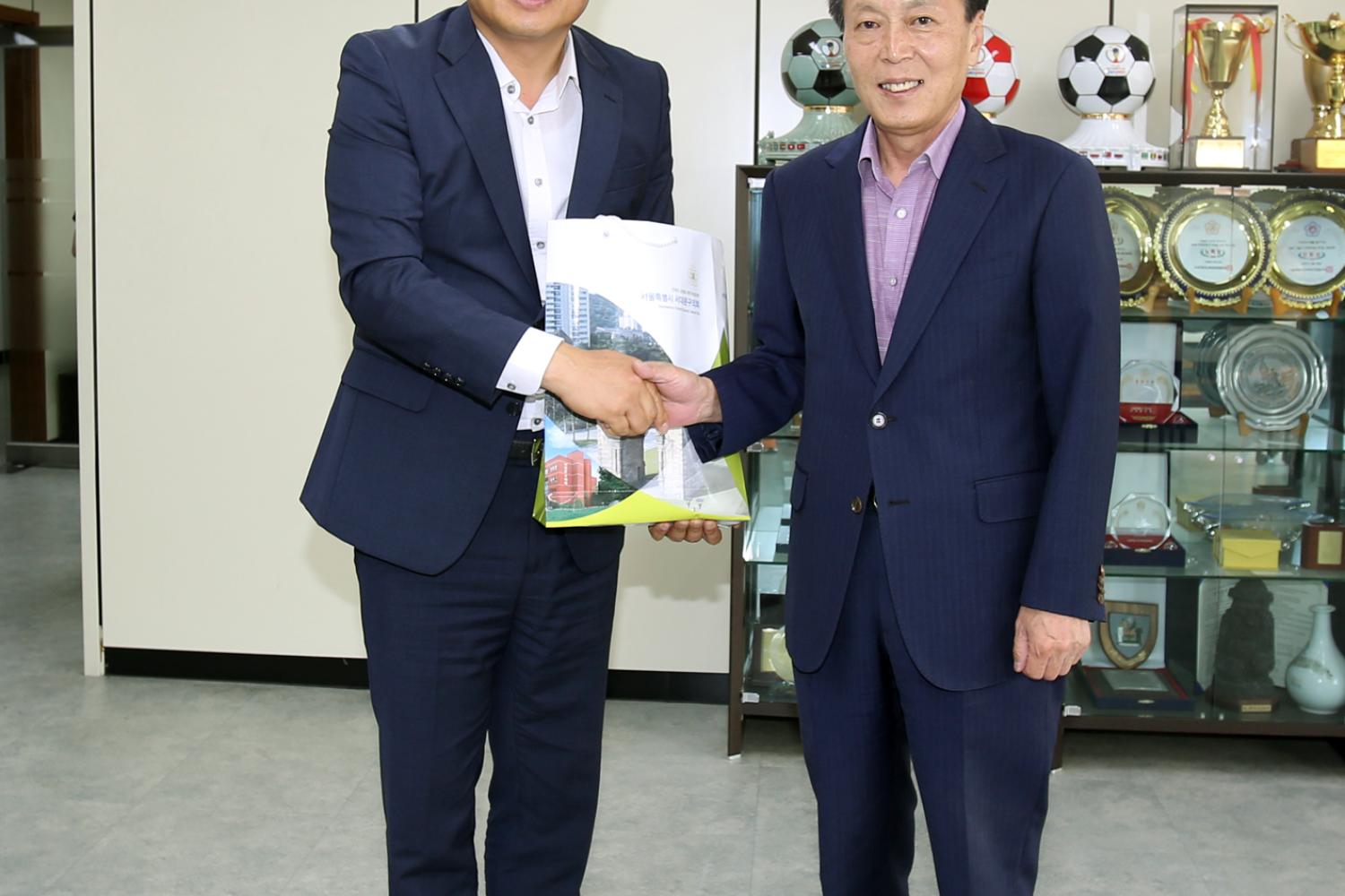 자매도시 전남 장흥군. 군의회 서대문구의회 방문 3