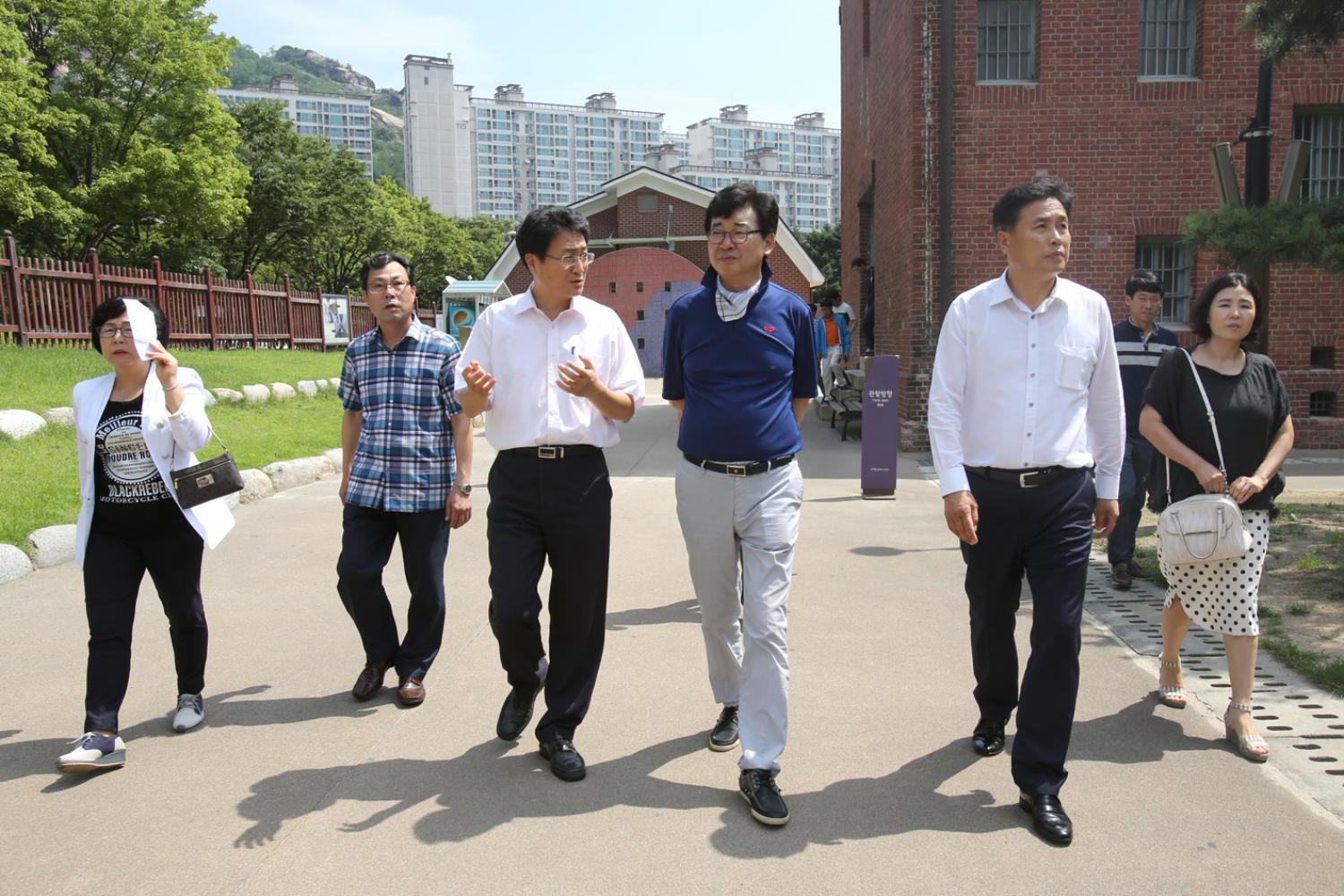 자매도시 전남 장흥군. 군의회 서대문구의회 방문 8