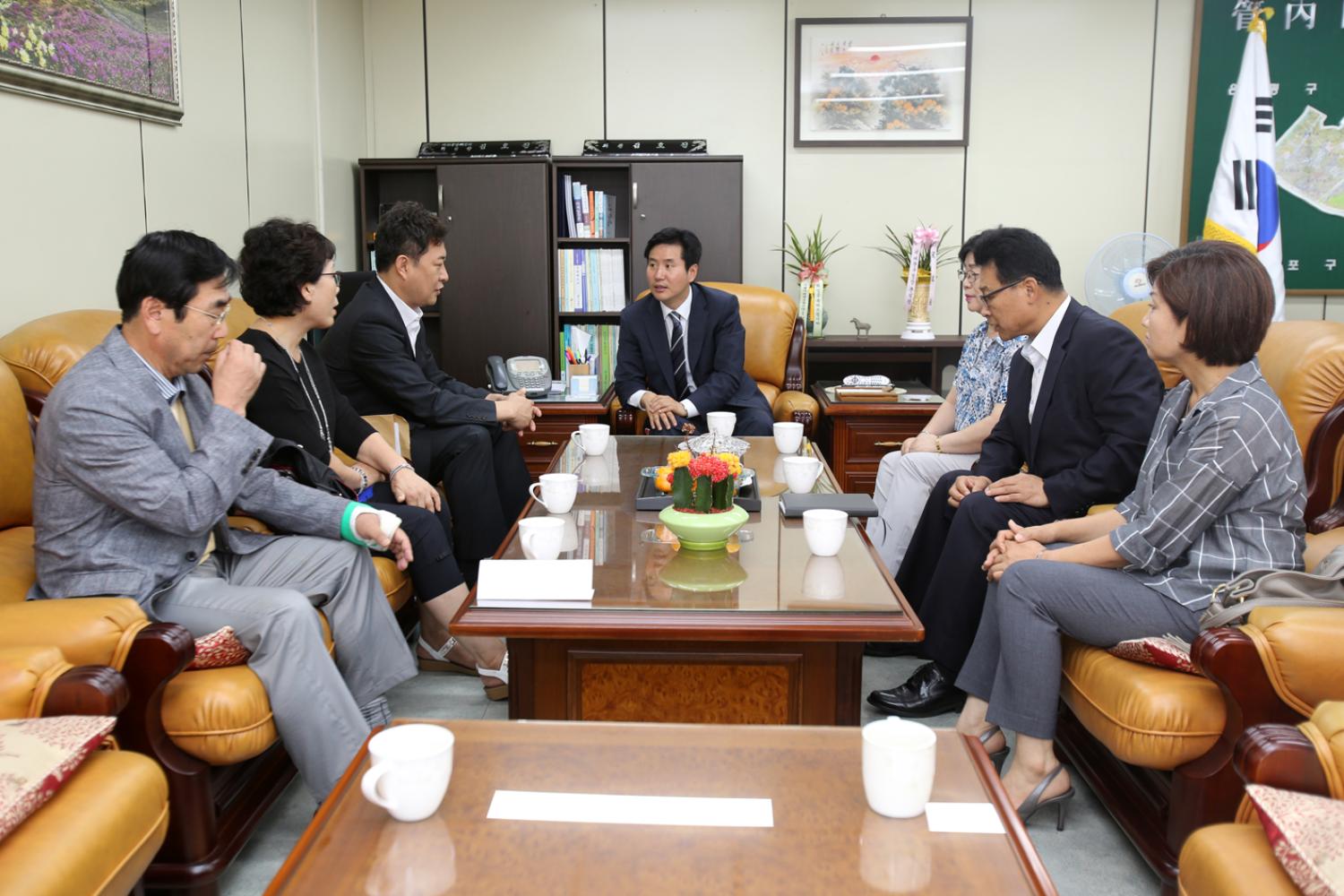 서대문구 주민자치위원장협의회와의 간담회 3
