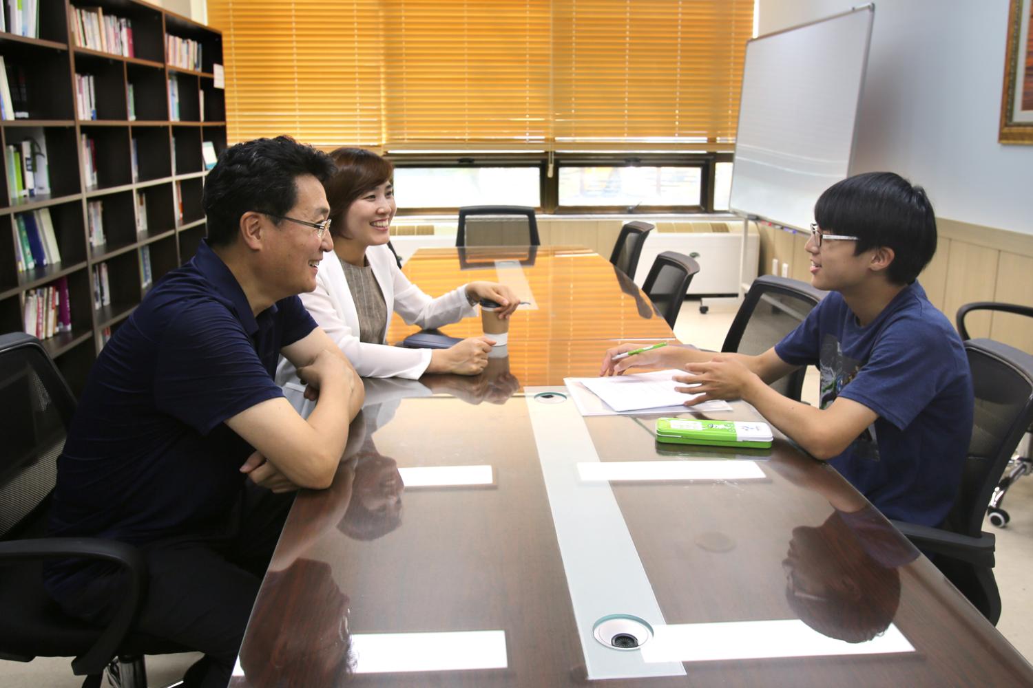 진로 직업체험 및 인터뷰(한성중학교  학생) 2
