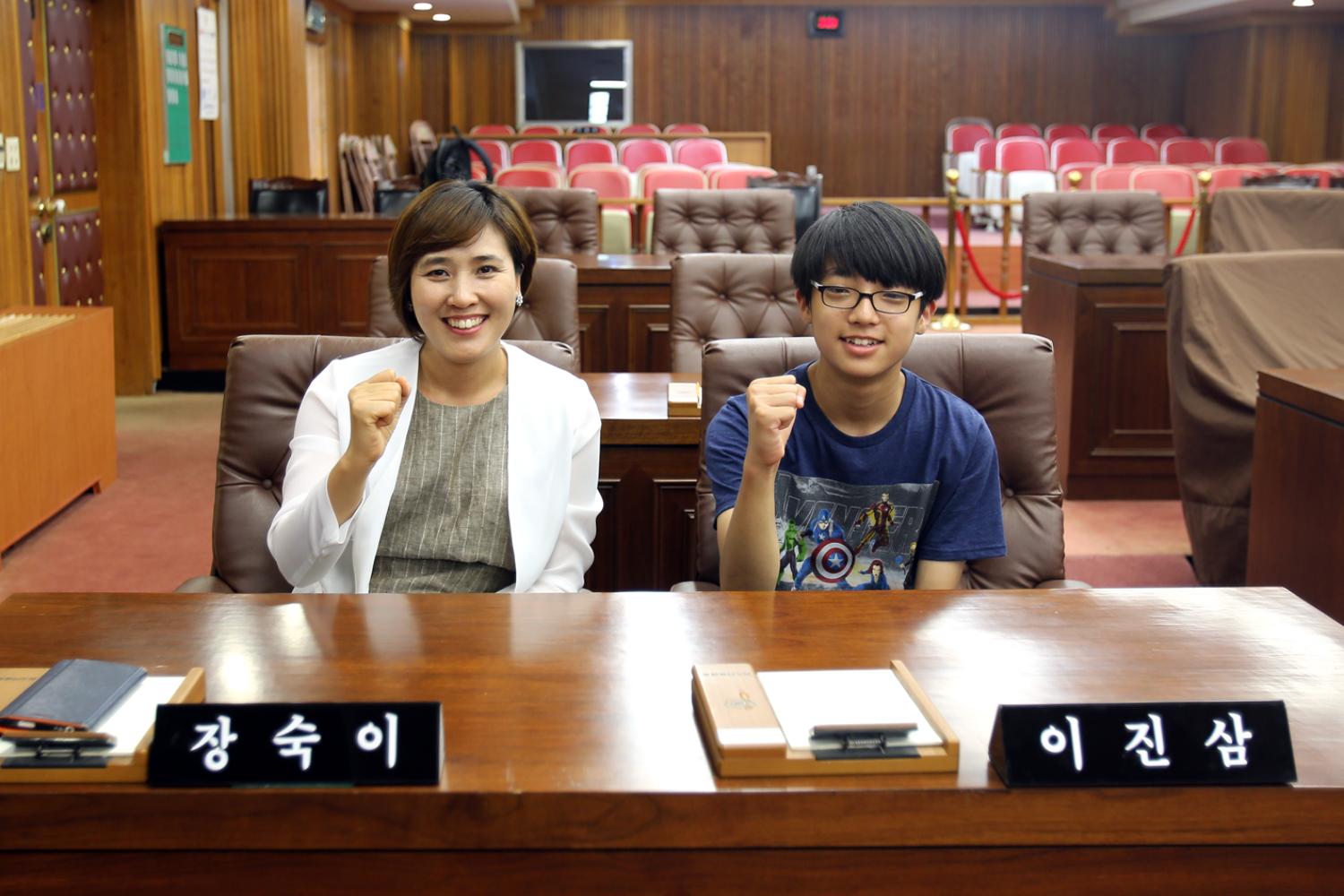 진로 직업체험 및 인터뷰(한성중학교  학생) 3