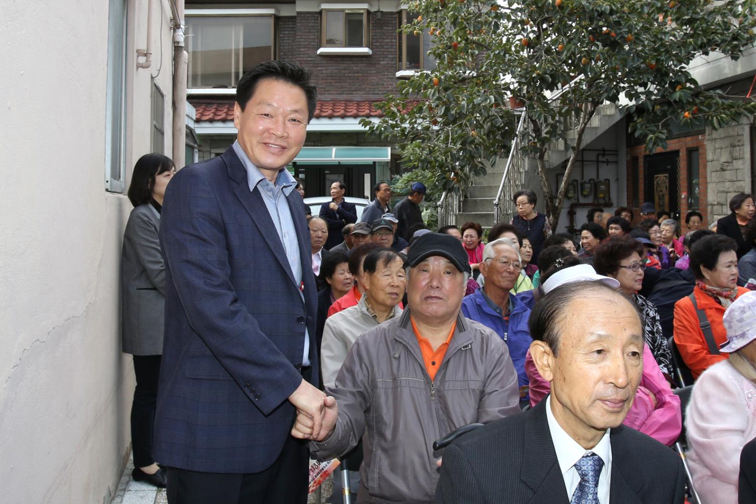 구립은빛홍삼경로당 개소식 5