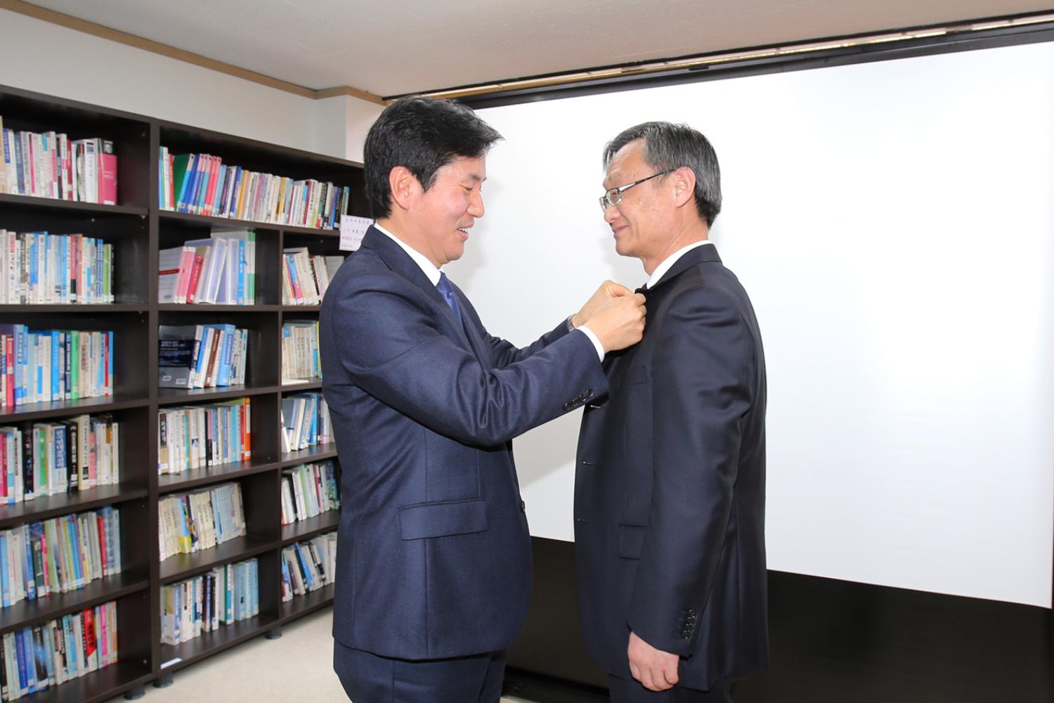 중국 해전구 공무원 의회 방문 3