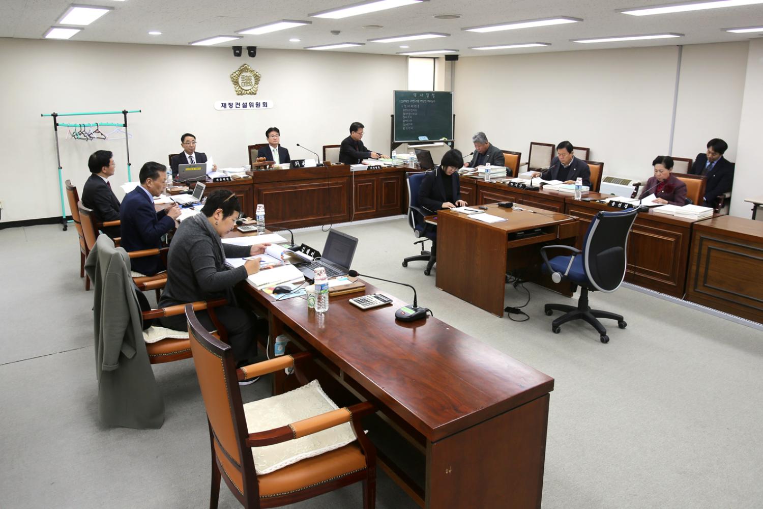 제229회 제2차 정례회 재정건설위원회 예산안 예비 심사