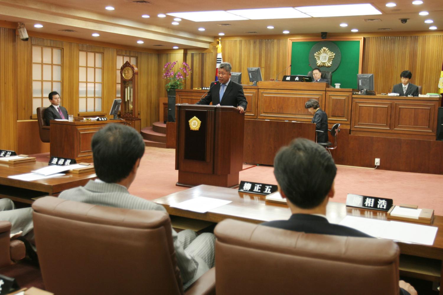 제161회 임시회 구정질문