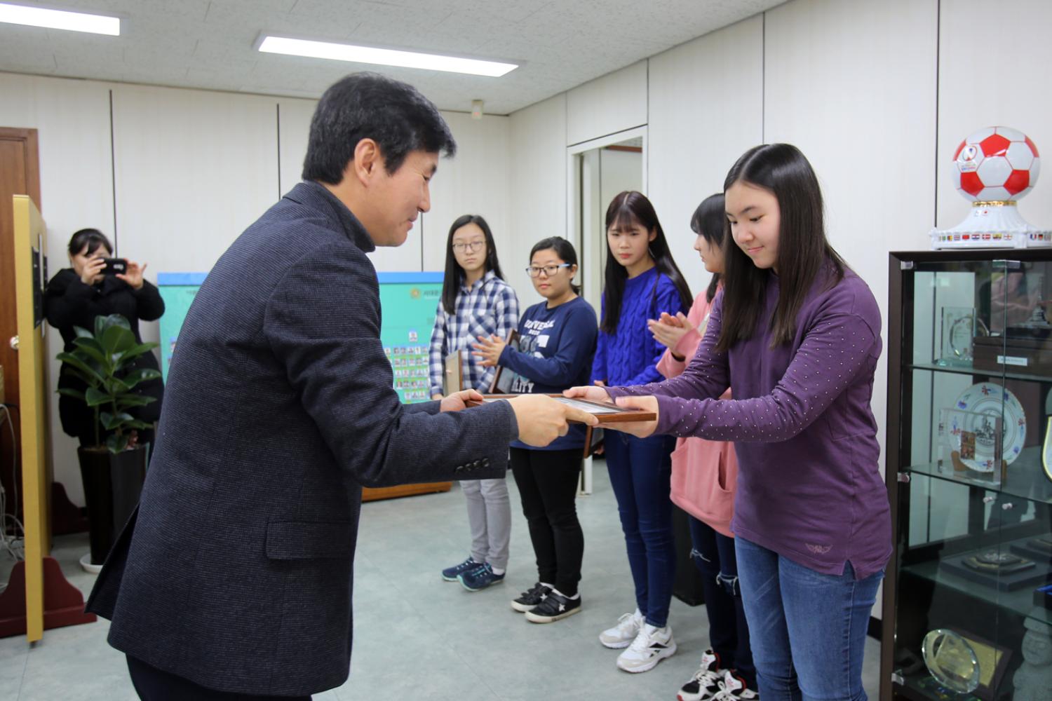 노리누리 청소년 풍물단 표창 수여식 5