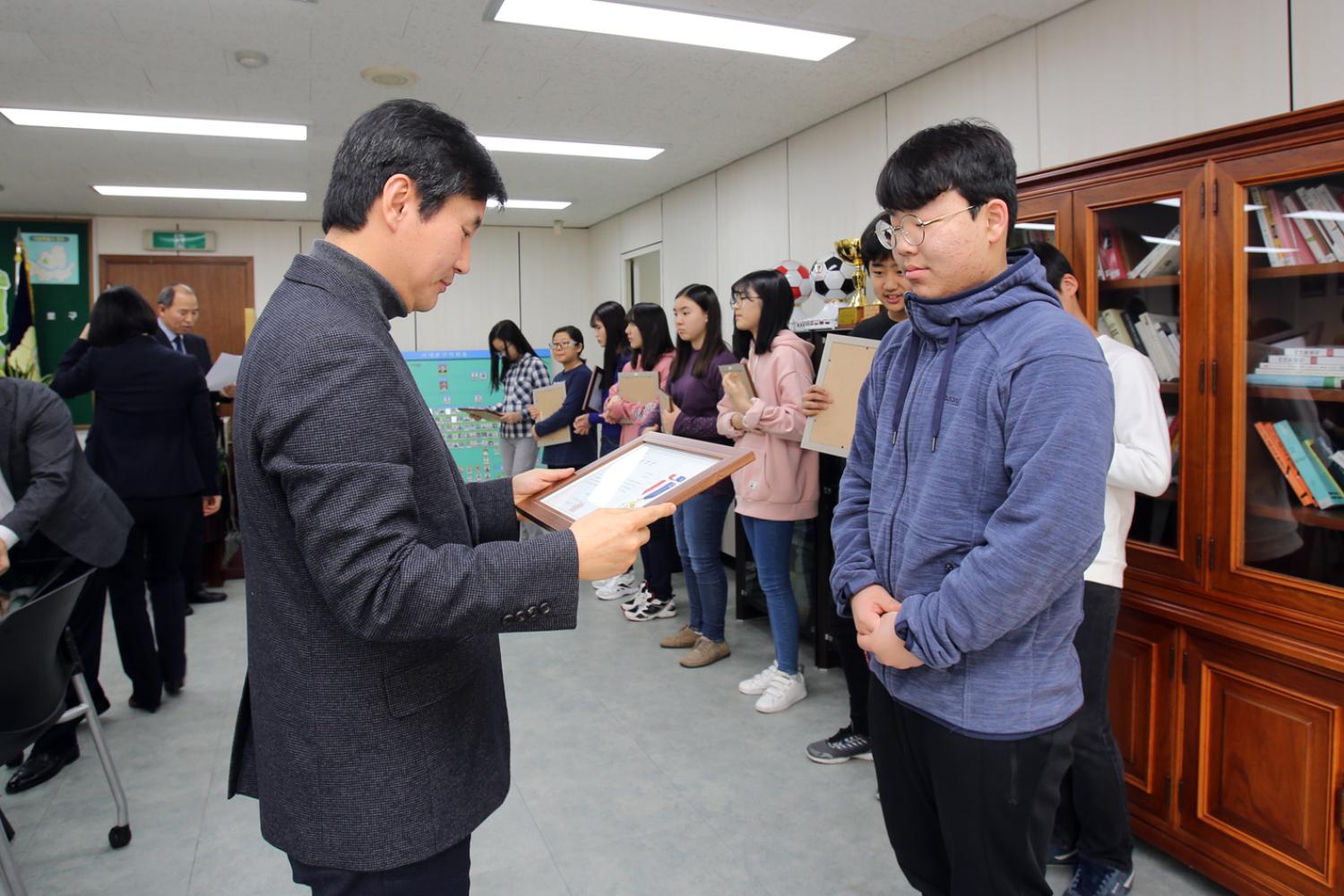 노리누리 청소년 풍물단 표창 수여식 9