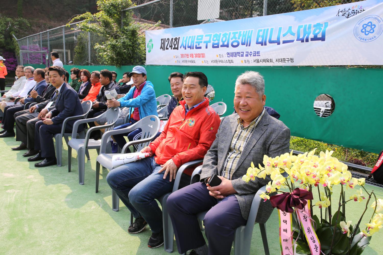 제24회 서대문구협회장배 테니스대회 6