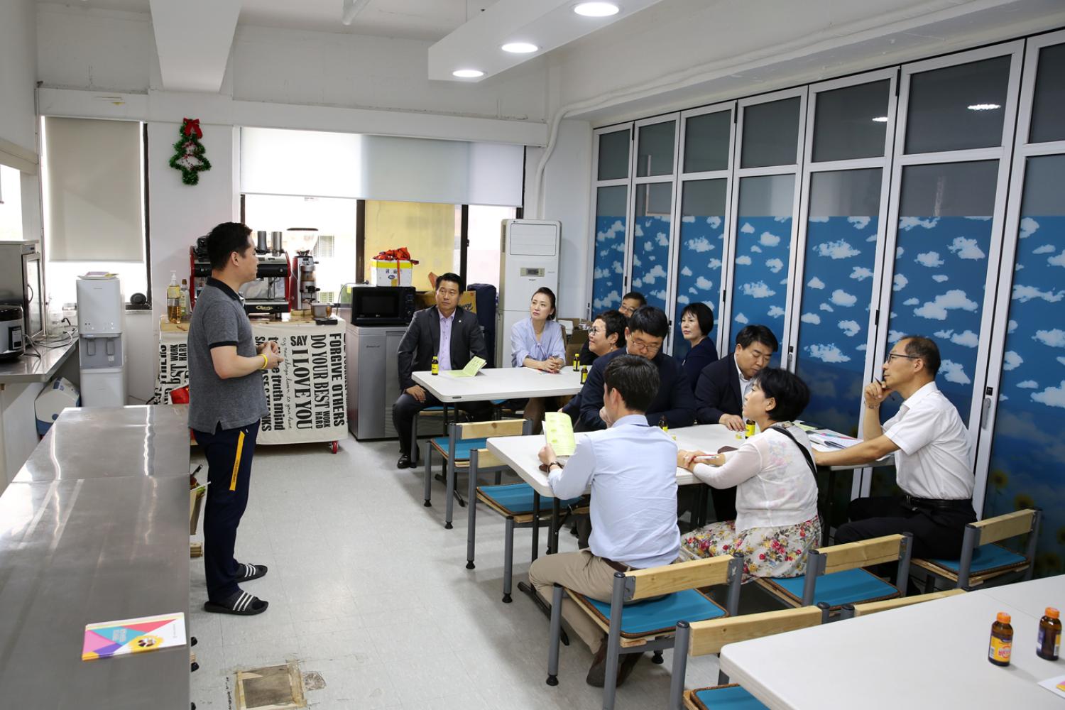 행정복지위원회 현장방문(노원발달장애인 평생교육센터) 3