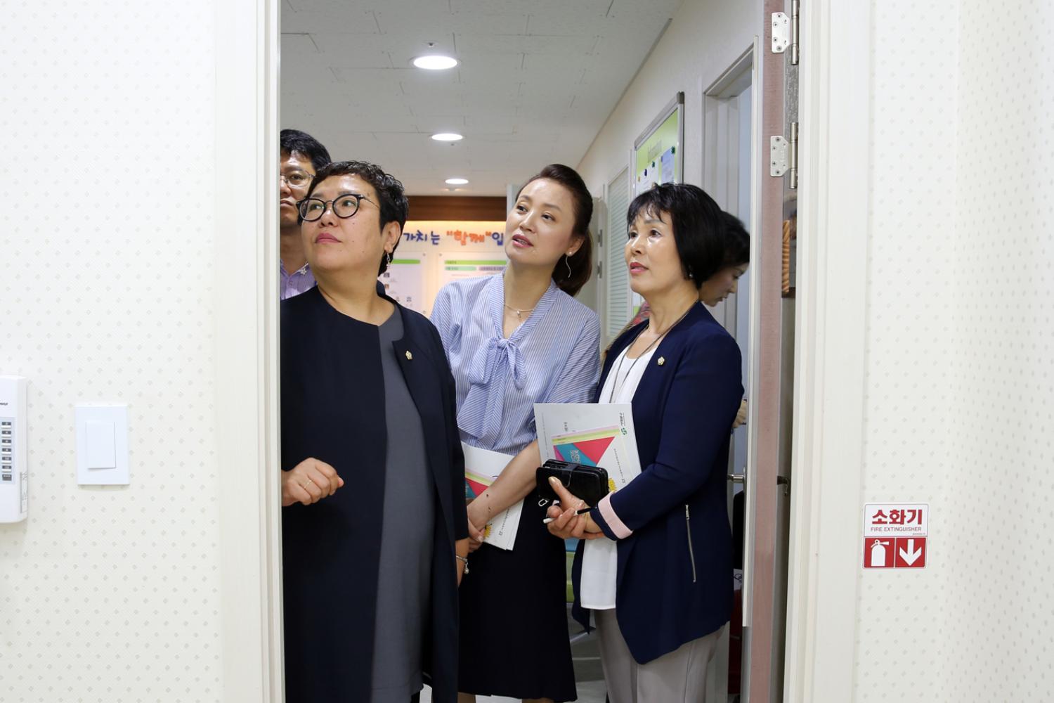 행정복지위원회 현장방문(노원발달장애인 평생교육센터) 5