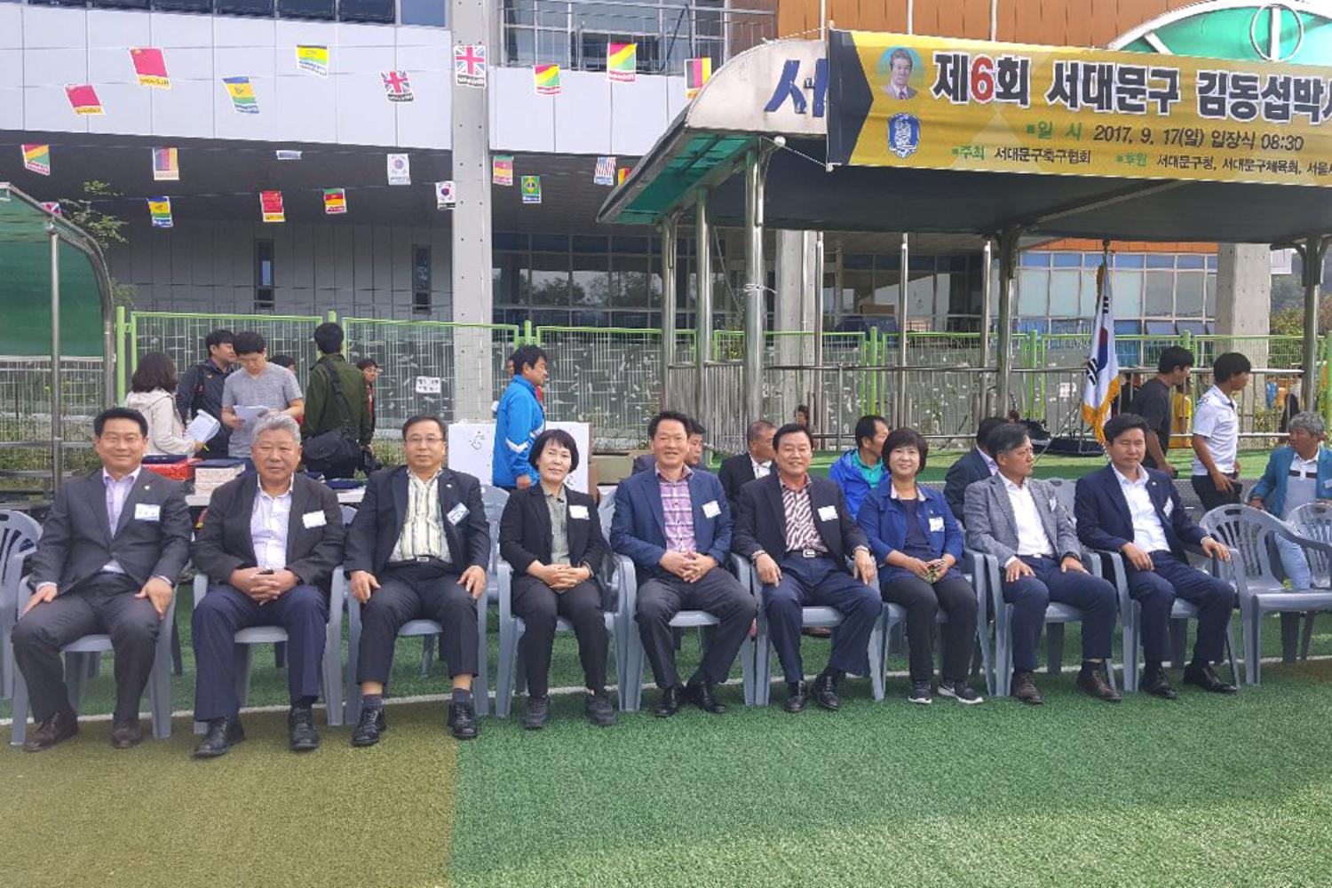 제6회 서대문구 김동섭박사기 축구대회(의정홍보팀 자료제공)