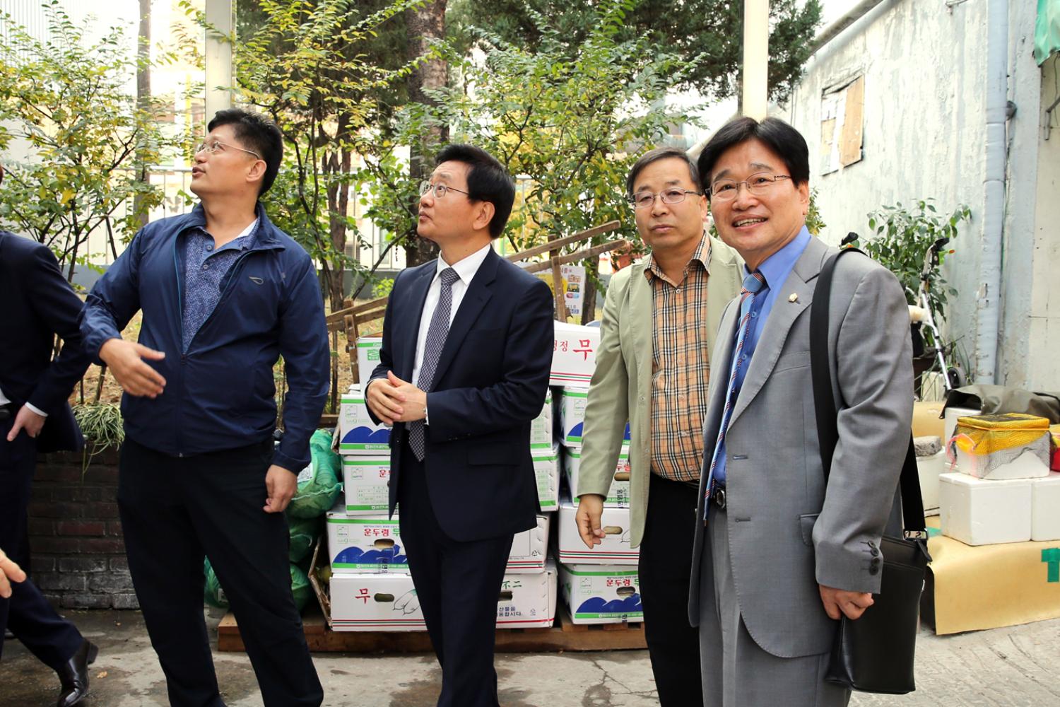 남가좌2동 백련시장 현장방문 6