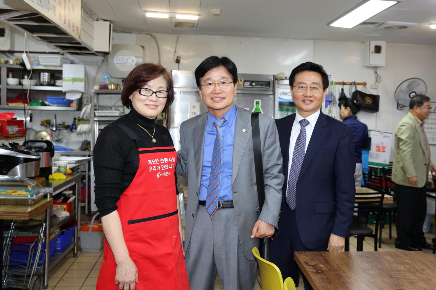 남가좌2동 백련시장 현장방문 8