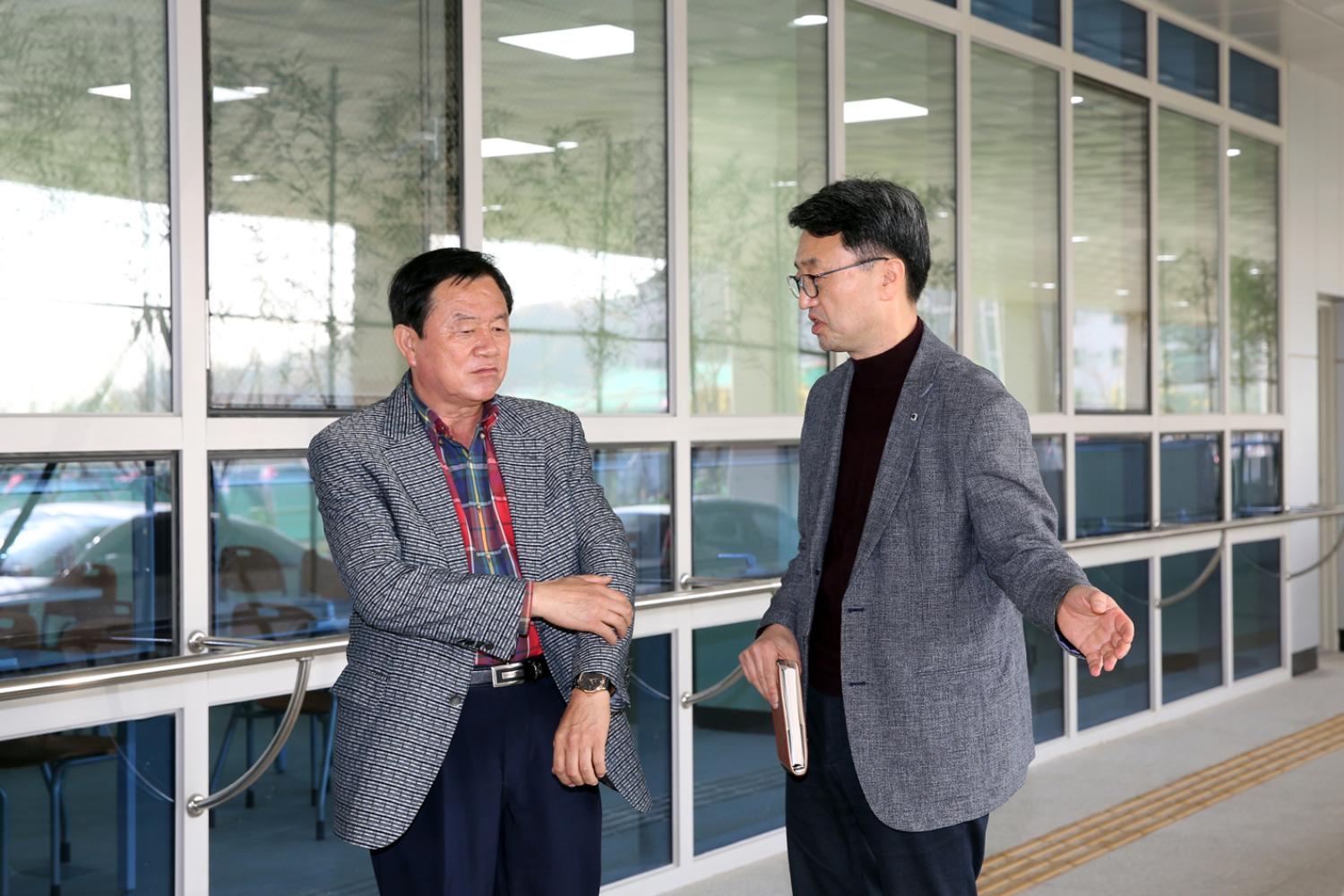 다목적체육관 현장방문 7