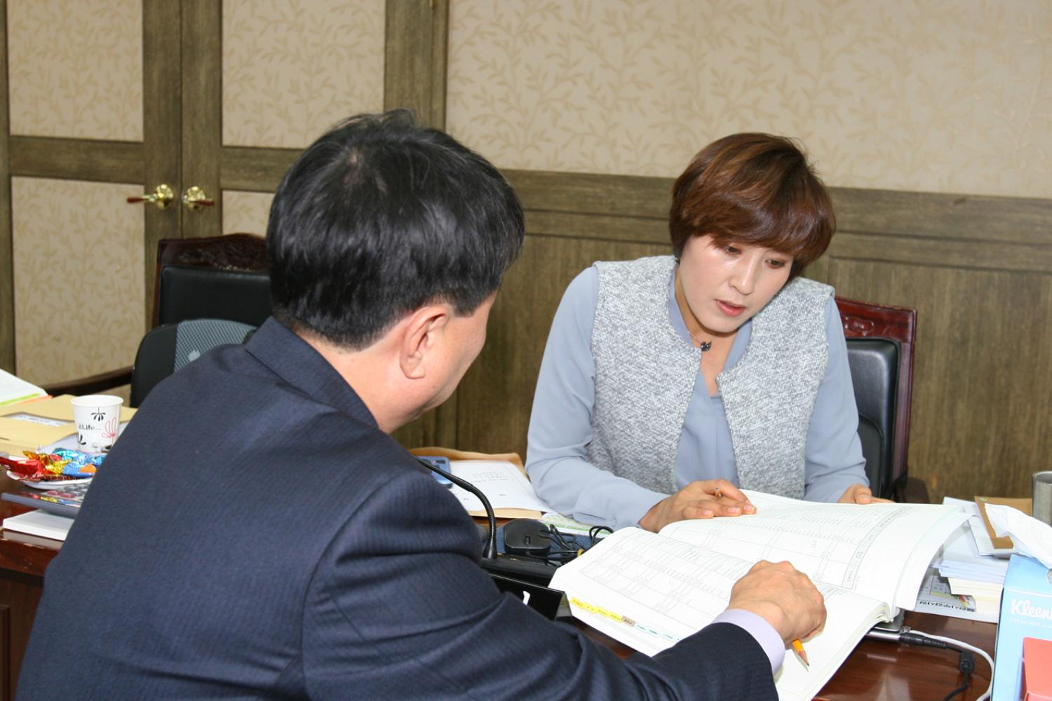 제238회 정례회 재정건설위원회 행정사무개별감사 5